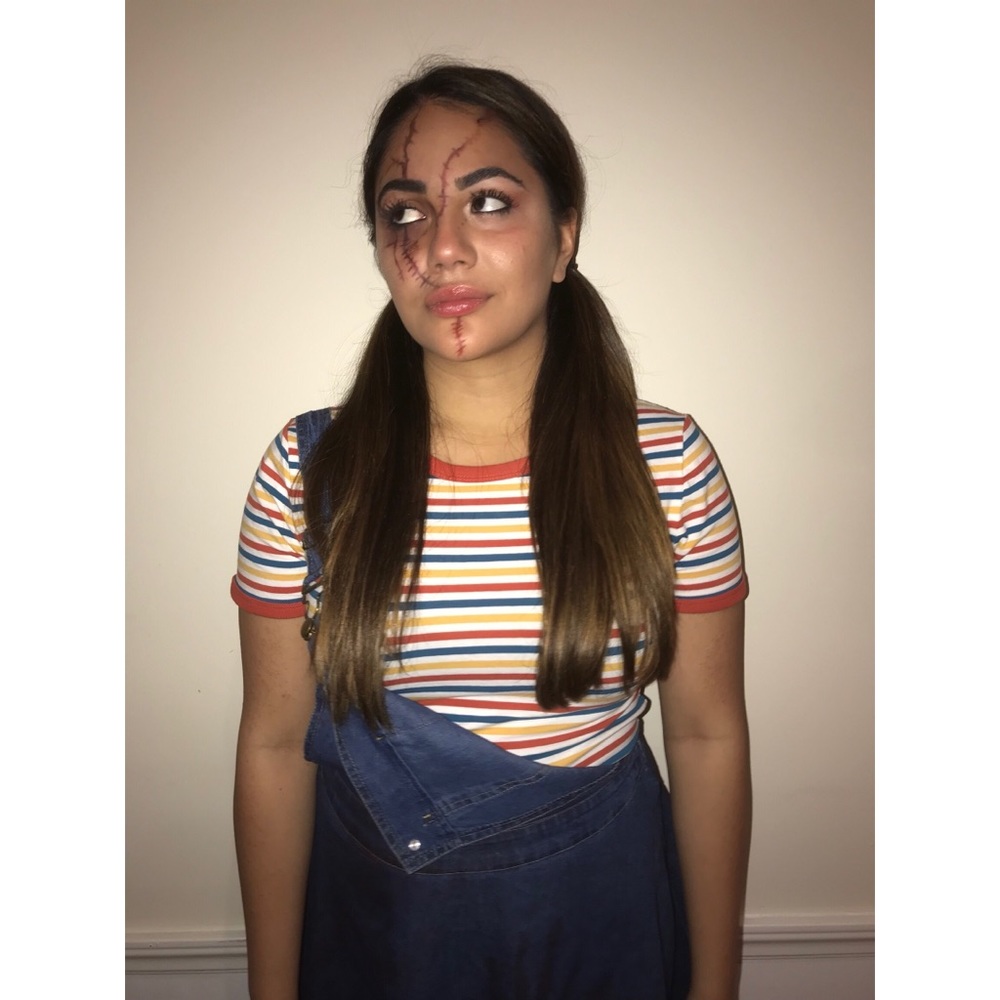 Forever 21 Multi-Stripe Ringer Tee - Picture 2 of 8